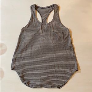 Lululemon striped tank top